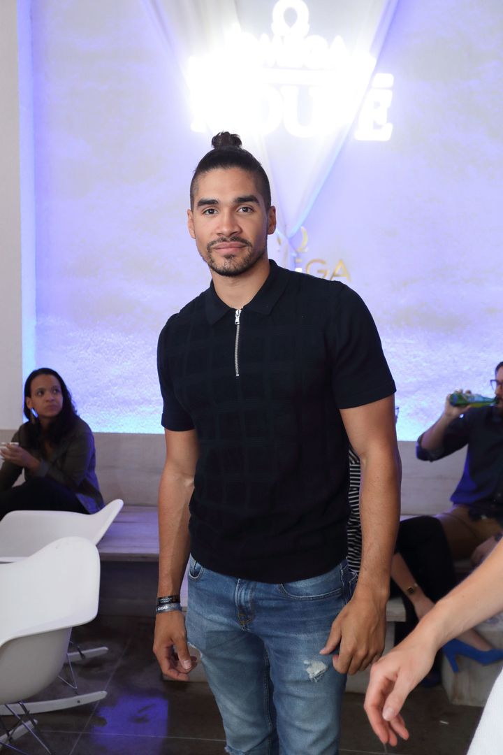 Louis Smith and his top-knot