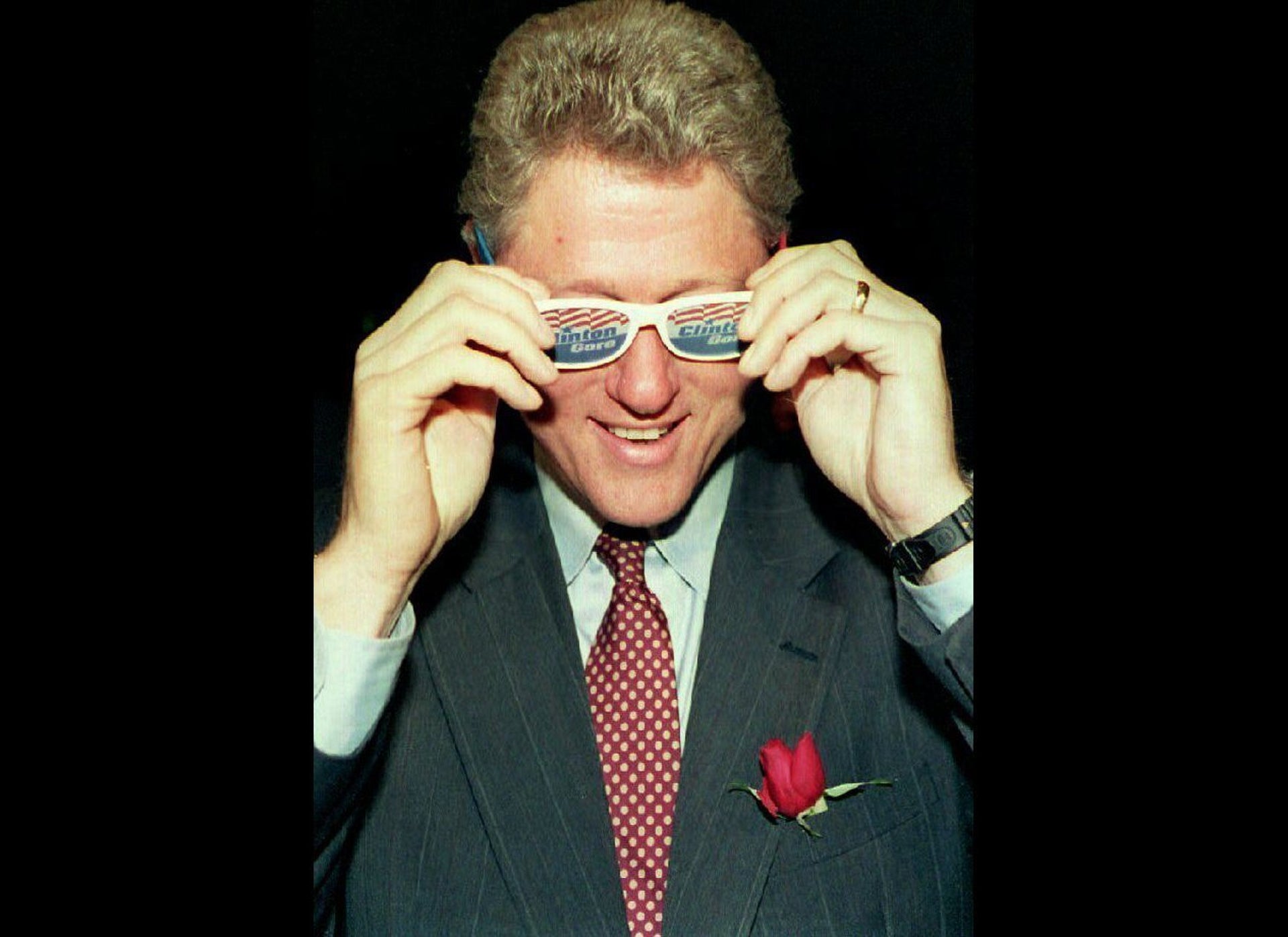 Bill Clinton Receives 'Father Of The Year' Award From National Father's ...