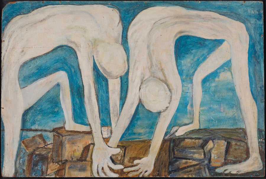 Treasure, c. 1970 Oil on masonite