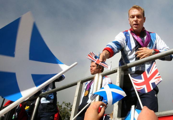 Sir Chris Hoy is one of Scotland's biggest sporting success stories