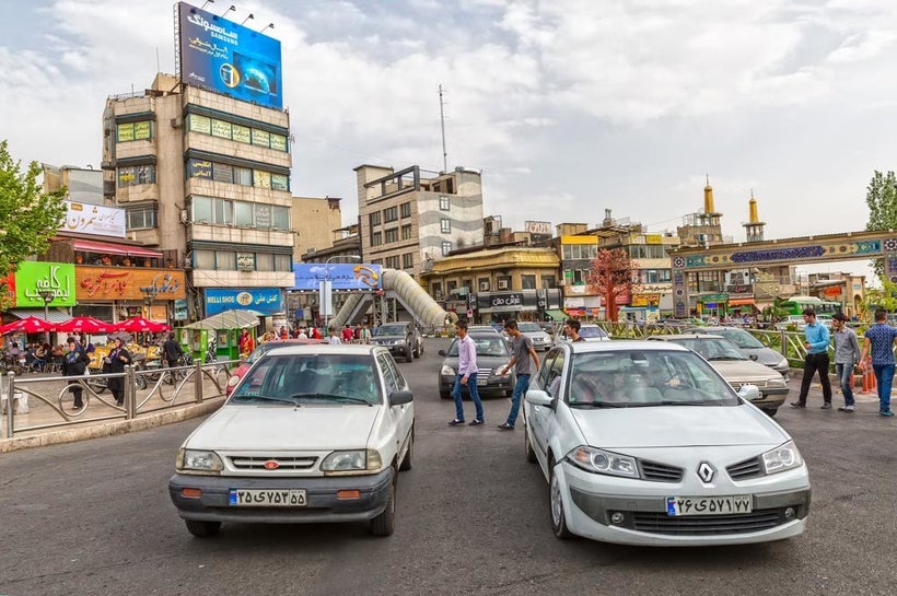 Tehran-Tajrish Square (The Tajrish neighbourhood is located along the northern edge of Tehran.)