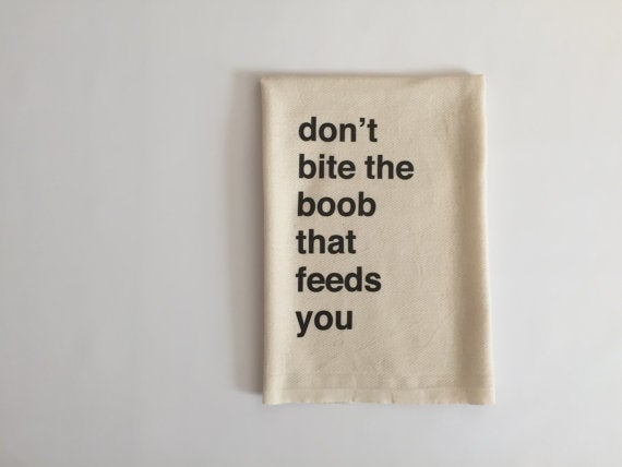 This burp cloth