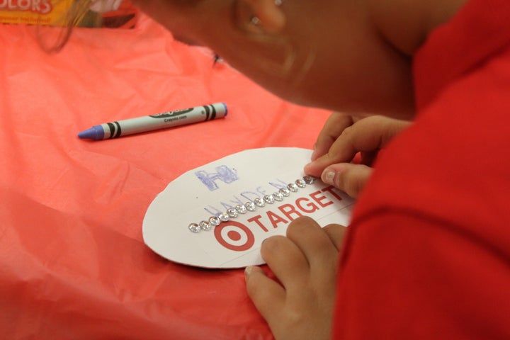 A Target birthday isn't complete without a name tag.