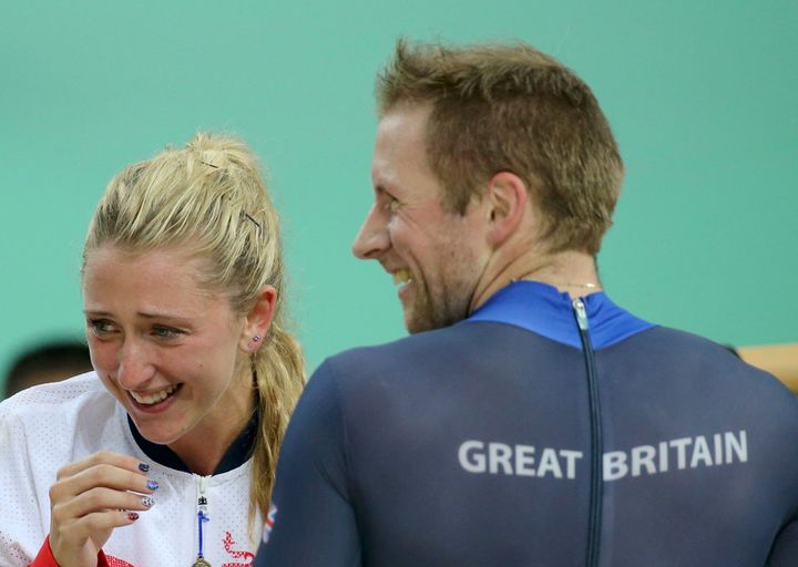 'What’s for tea?': Couple Laura Trott and Jason Kenny celebrate in Rio