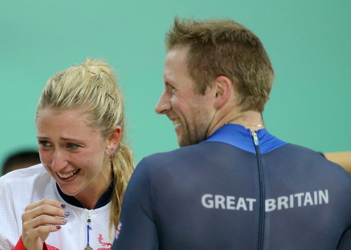 Jason Kenny and Laura Trott.