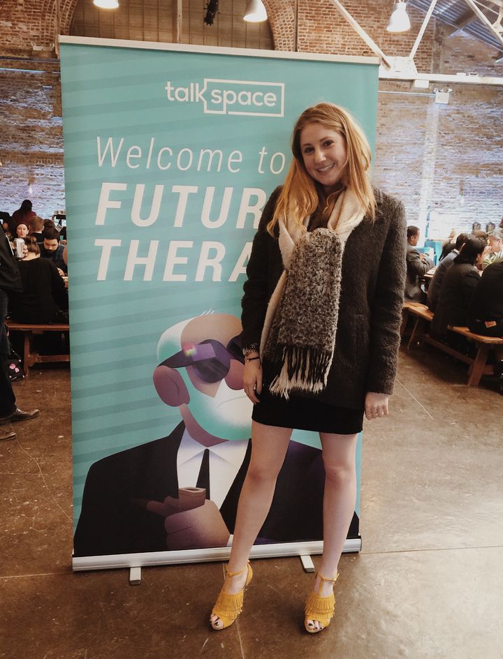 <p>Alexa Curtis at Talkspace Clinical Conference</p>