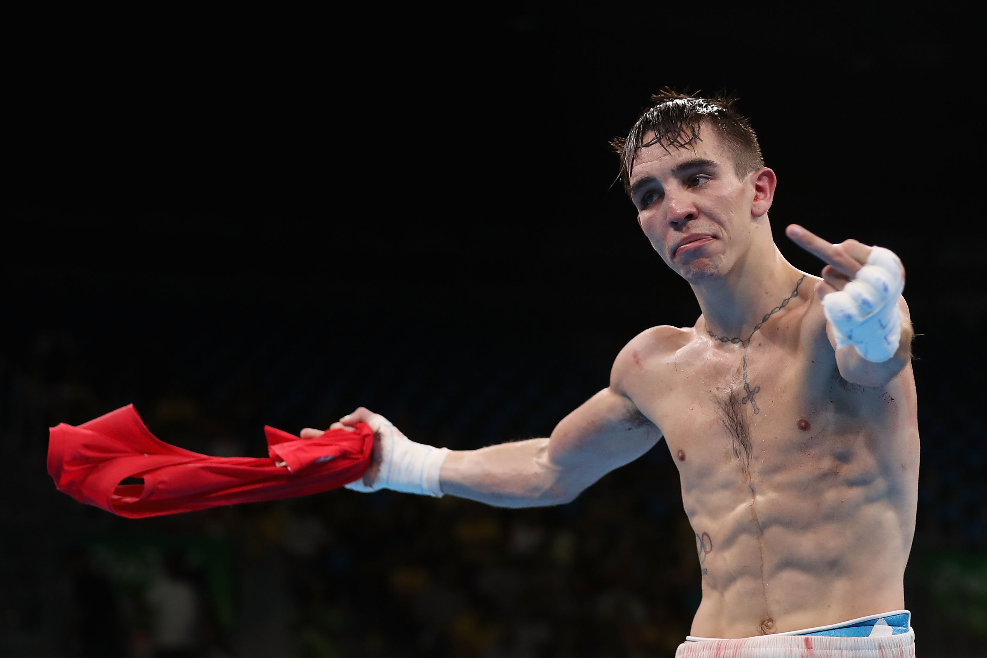 Michael Conlan, Irish Boxer Cheated In Olympic Fight With Russian, Gives Finger To Judges And Drops F-Bomb On TV, And Goads Putin On Twitter HuffPost UK News