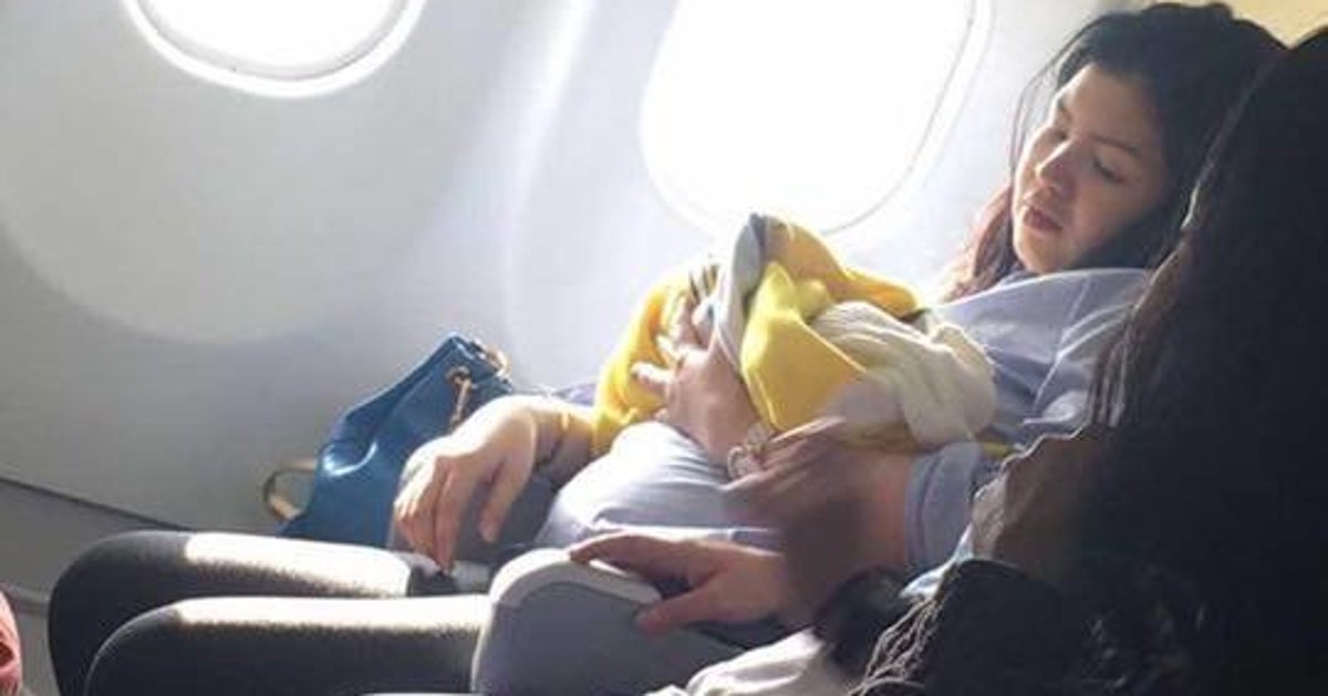 Plane Makes Emergency Landing After Seven Months Pregnant Woman Gives ...
