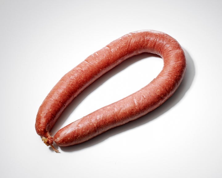 <strong>Brutal: A sausage, yesterday </strong>