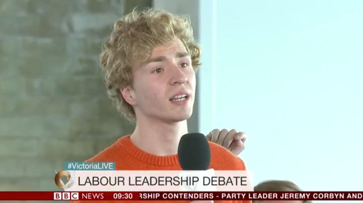 Audience member challenges Jeremy Corbyn