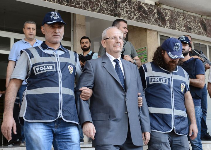 Turkish Second Army Commander General Adem Huduti, center, is one of thousands arrested and incarcerated since the coup attempt. Turkey’s Western allies worry President Tayyip Erdogan is using the crackdown to target dissent.