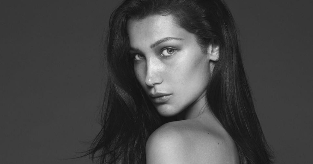 Bella Hadid Poses Totally Nude For Stunning Shoot In Vogue Paris Huffpost Style 8790