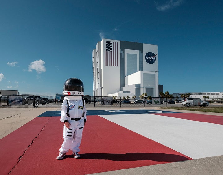 Harrison's astronaut adventures have taken him to many exciting places.