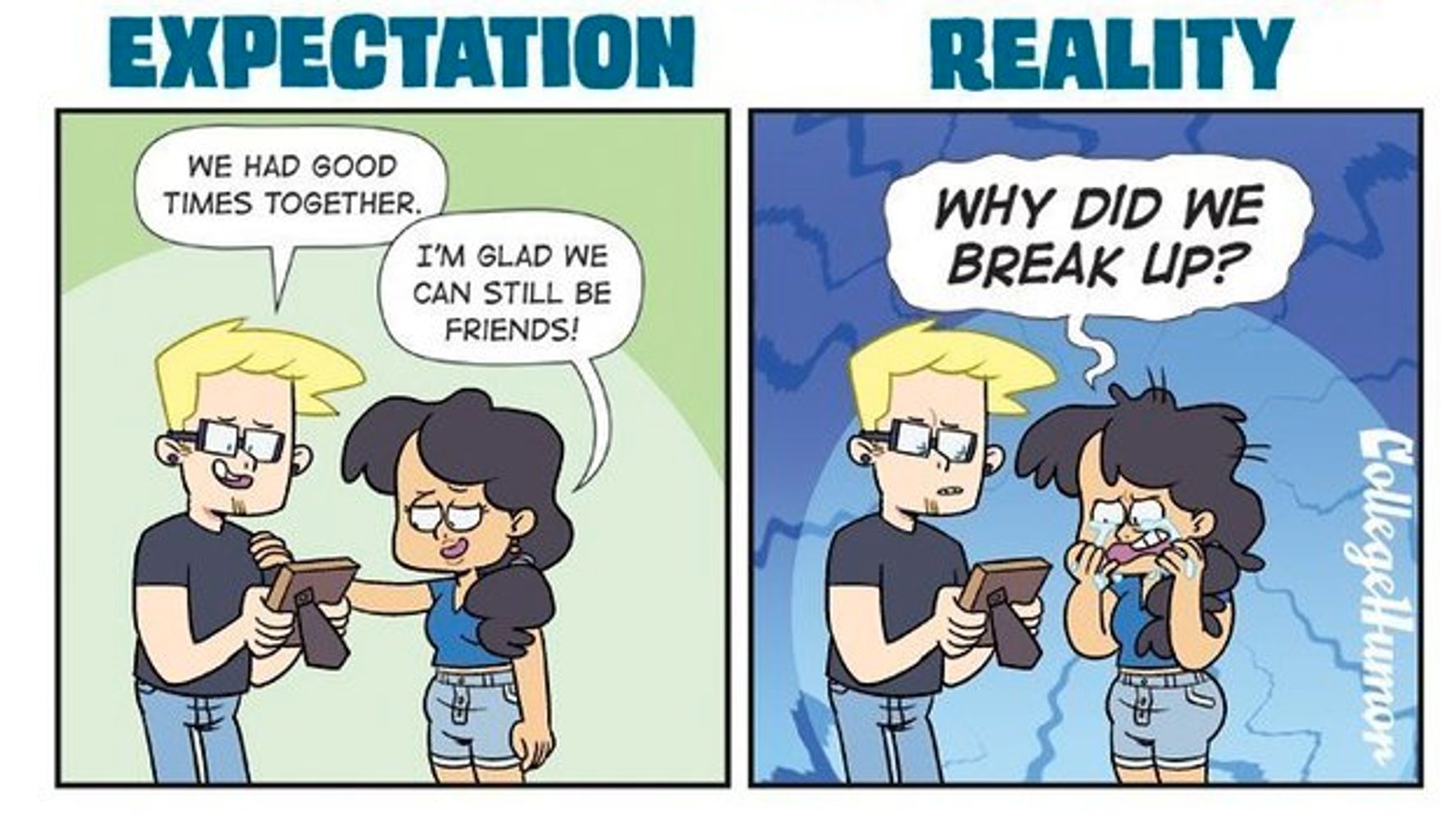 Meeting your internet friend : r/ExpectationVsReality