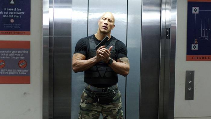 Dwayne Johnson — the artist formerly known as "The Rock" — in 'Central Intelligence.'