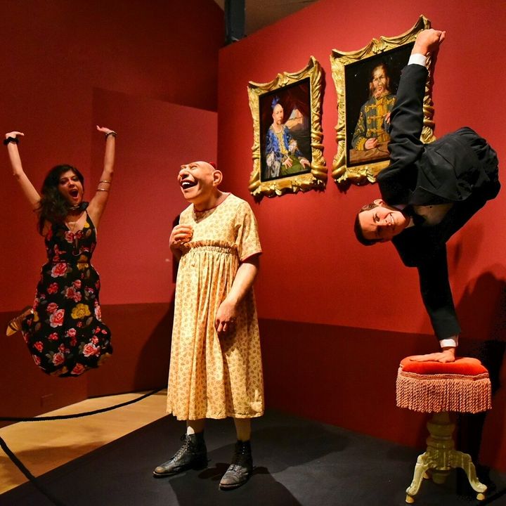 A scene from the Guillermo del Toro exhibition in Los Angeles at LACMA