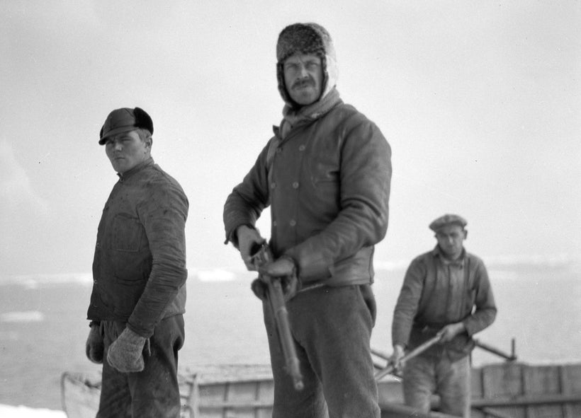 A scene from <i><strong>The Strongest</strong></i>