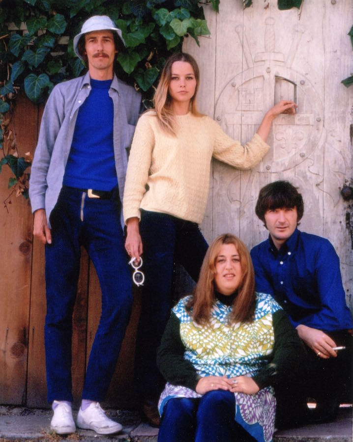 The Mamas & The Papas: John Phillips, Michelle Phillips, Cass Elliot and Denny Doherty