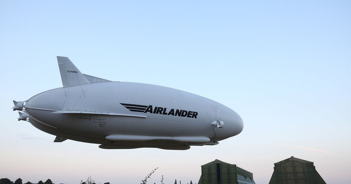 World's Longest Airship Airlander 10 Takes Maiden Flight | HuffPost UK Tech