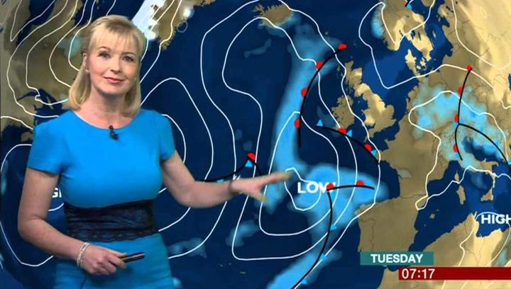 Several BBC weather presenters are facing the axe