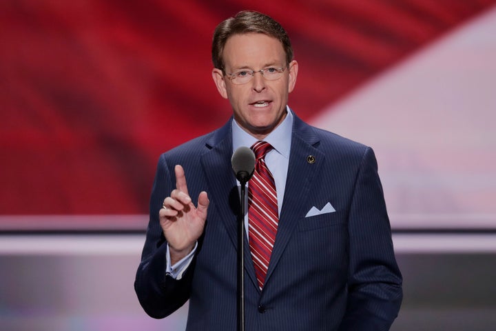 <strong>President of the Family Research Council speaks during the final day of the Republican National Convention in Cleveland.</strong>