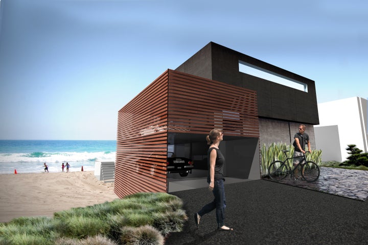 Meis Architects' design for a new boxy exterior.