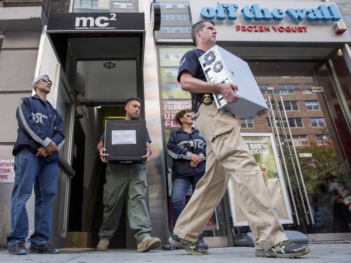 On Aug. 25, 2015, law enforcement officers seized evidence from the Manhattan offices of Rentboy.com. 