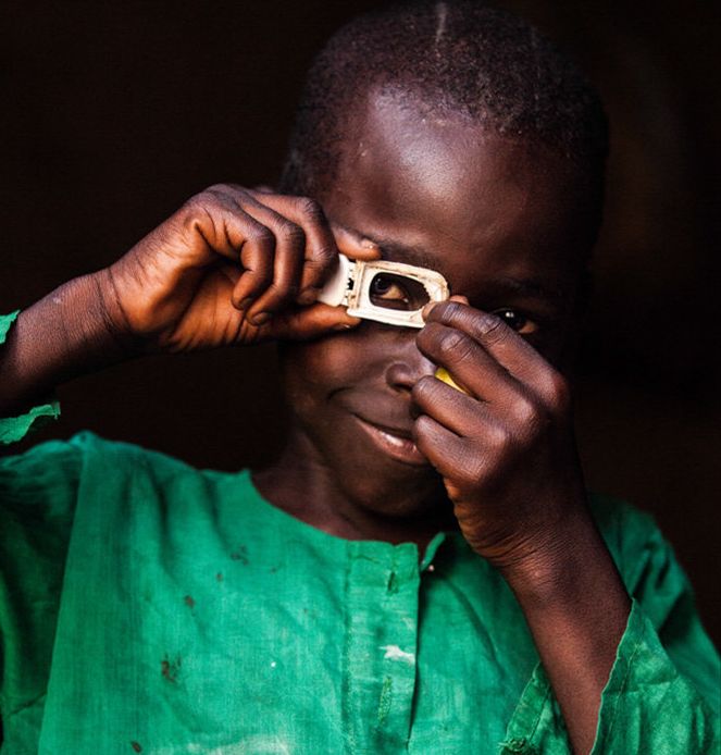 "When I grow up, I will be a photographer." -- Mustafa, from Central African Republic