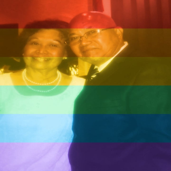 My parents changed their profile picture to rainbows!