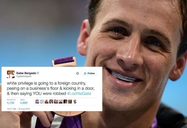 9 Tweets That Sum Up The Glaring White Privilege In #LochteGate | HuffPost