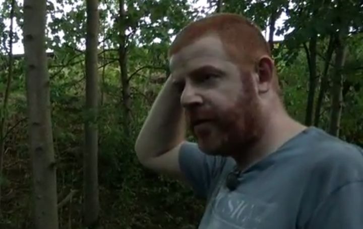 John O’Neill told the BBC that he is now living in the woods. 