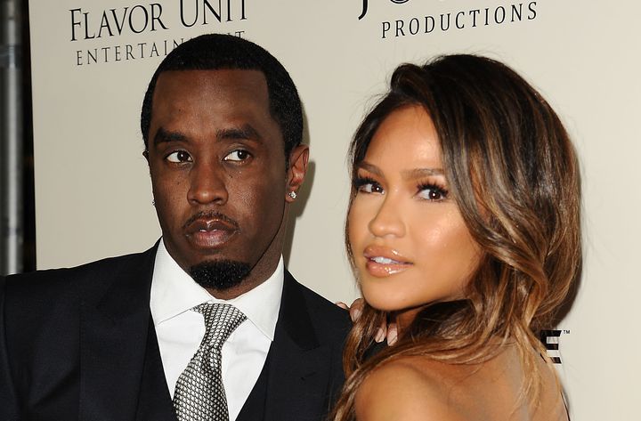 Sean Combs and Cassie Ventura on March 7 in Hollywood.
