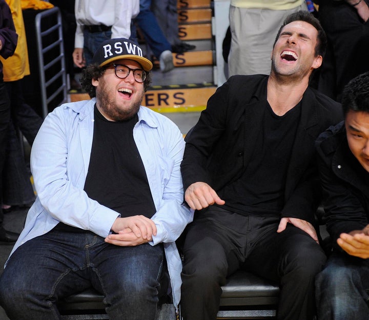 Levine and Hill grew up together in Los Angeles.