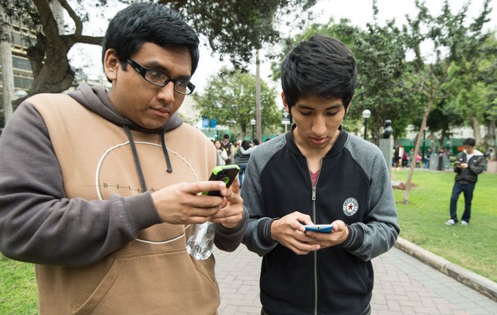 Men hunt virtual characters and monsters in Pokemon Go. A new study shows that repetitive texting and gaming is making millennials physically weaker.