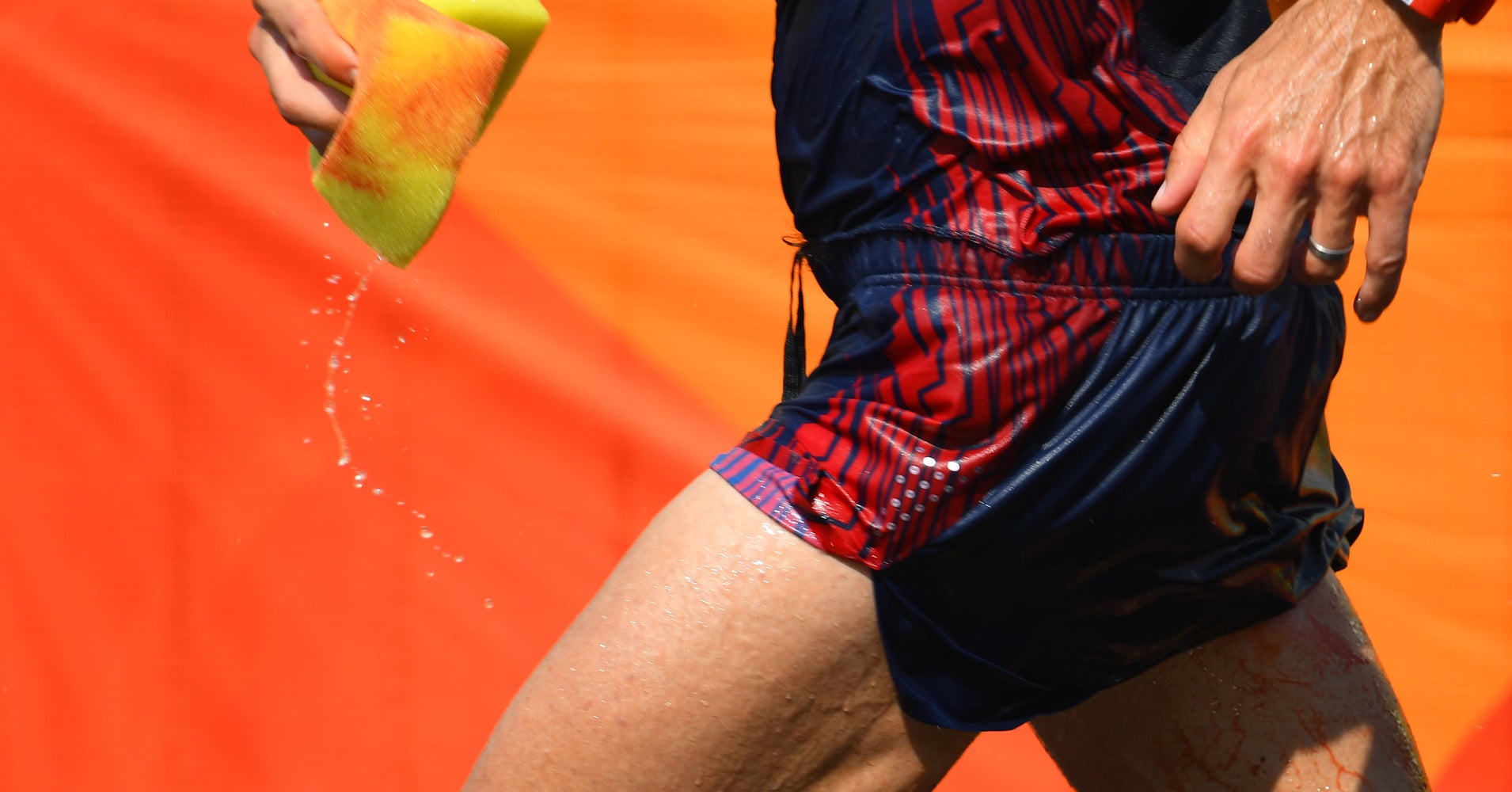 An Olympic Race Walker Pooped Himself, Started Bleeding And Still