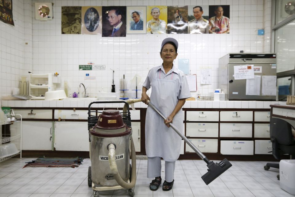 Darunee Kamwong, 72, Cleaner