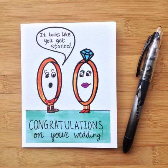 19 Wedding Cards Your Newlywed Friends Will Actually Want To Receive ...