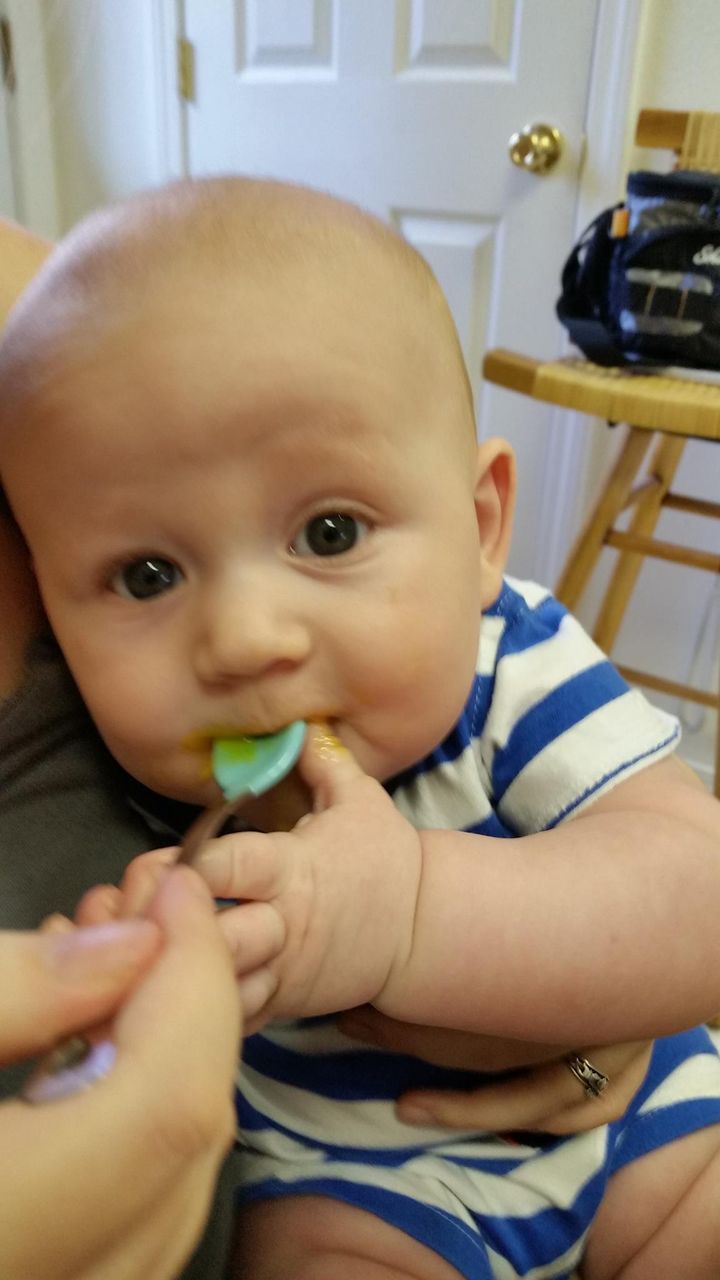 First Foods with Baby Bryant