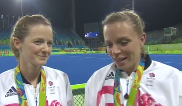 <strong>‘Golden couple’ Helen and Kate Richardson-Walsh</strong>