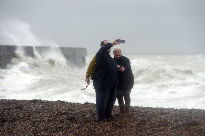 'Storm selfies' can be dangerous.