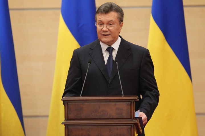 An investigation is underway to determine if U.S. companies and the financial system were used to enable corruption by the party of former pro-Russian Ukrainian president Viktor Yanukovych, pictured here.