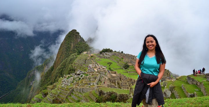 I hiked solo to Machu Picchu.