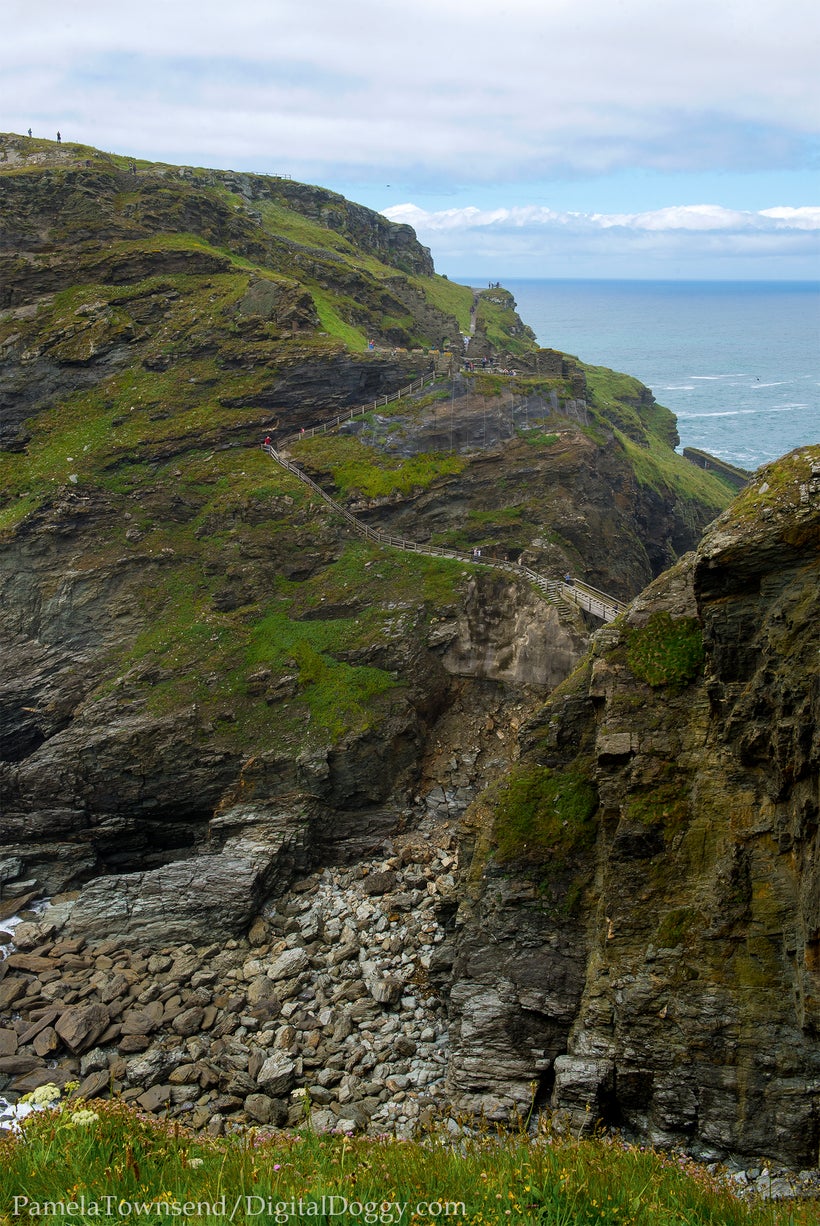 <i>Path to Tintagel castle ruins</i>