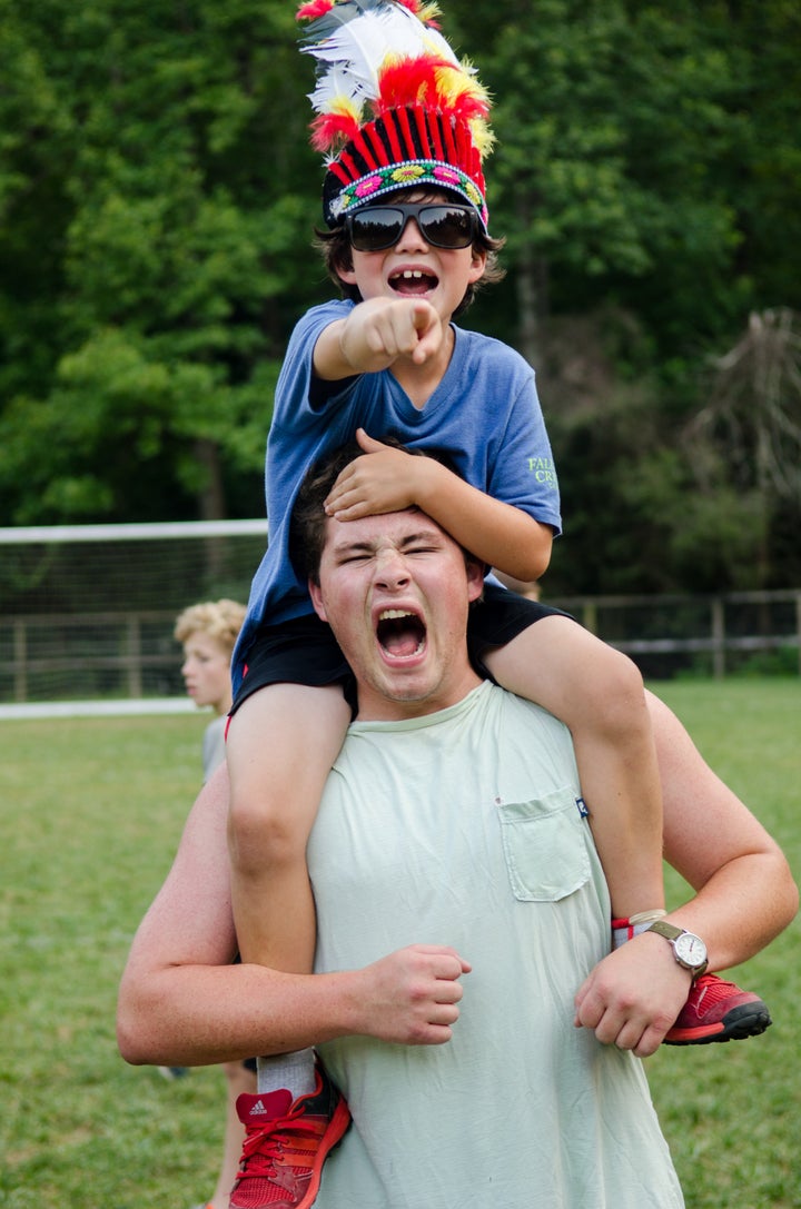 Summer camp: A place where the most inspiring people might also be the smallest.