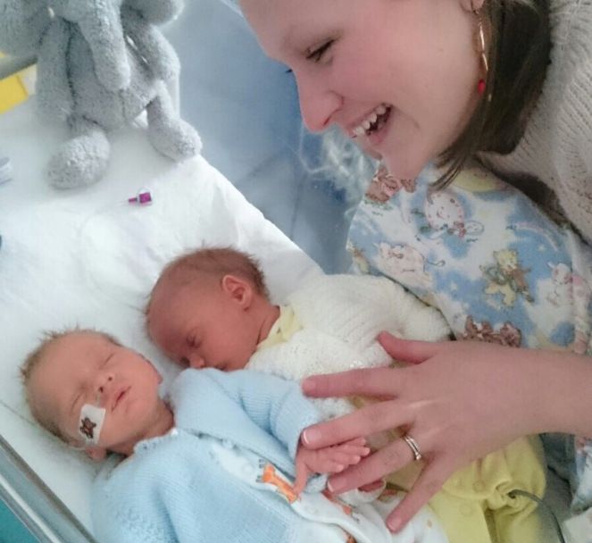 My preemie miracles born at 31+2, the start of a challenging journey into motherhood of multiples.