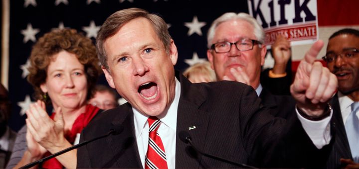 Sen. Mark Kirk (R-Ill.) said President Obama was "acting like the drug dealer in chief" in paying a settlement to Iran.