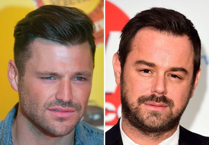 <strong>Mark Wright and Danny Dyer</strong>