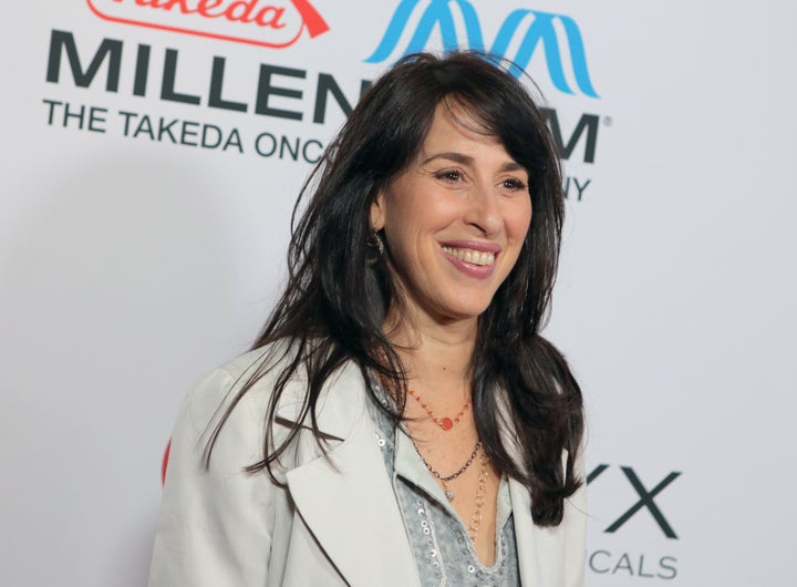 Actress Maggie Wheeler attends a comedy celebration hosted by Ray Romano on Nov. 9, 2013, in Los Angeles, CA.