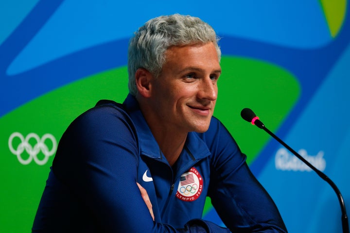 Ryan Lochte and three other Olympic swimmers have been criticized for fabricating a story about being robbed in Rio.