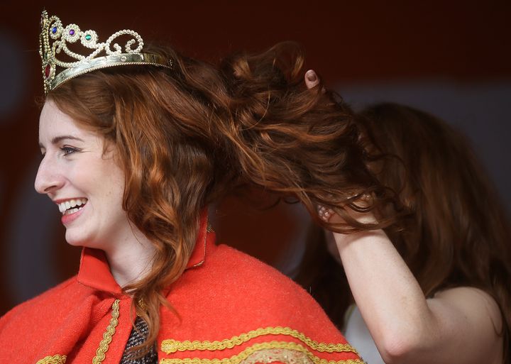 Queen of the Redheads Emma Ni Chearuil, 2016.